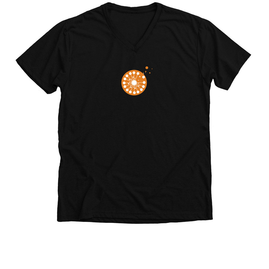 More Love V-Neck Tees, a Solid Black Blend Premium V-Neck Tee