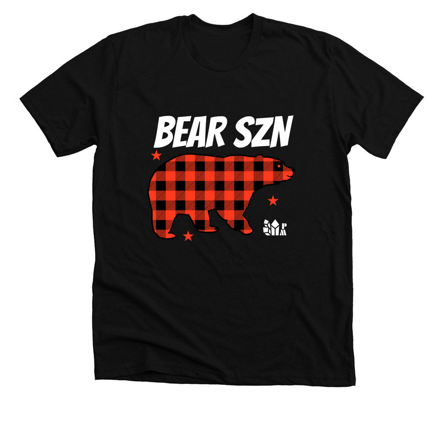 PARADOX MERCH - Bear Szn, a Solid Black Blend Premium Unisex Tee
