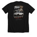 Premium ford design&nbsp;, a Solid Black Blend Premium Unisex Tee (back-view)