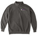 Little Logo (#3), a Pepper Comfort Colors Quarter Zip Pullover