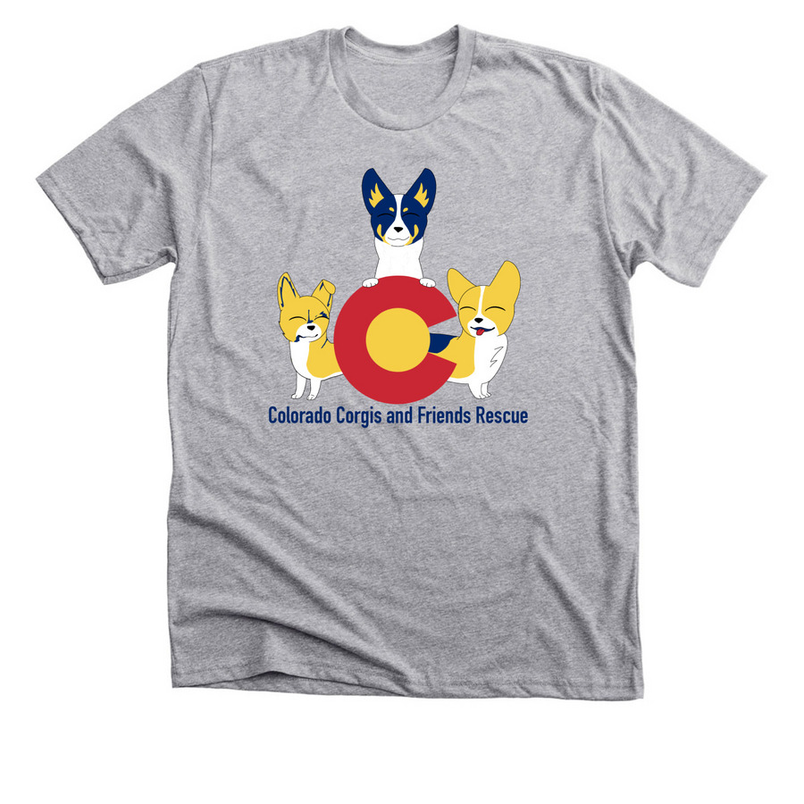 Saving One Fluff at a Time, a Athletic Heather Premium Unisex Tee