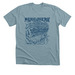 Save our Salmon Outline Tee, a Heather Blue Lagoon Premium Unisex Tee