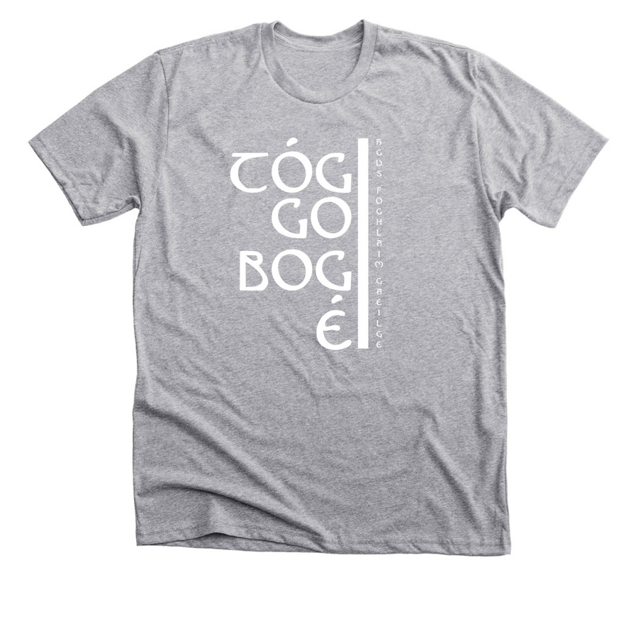 T?g go bog ?, a Athletic Heather Premium Unisex Tee