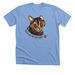 Asha the Cat, a Heather Carolina Blue Premium Unisex Tee