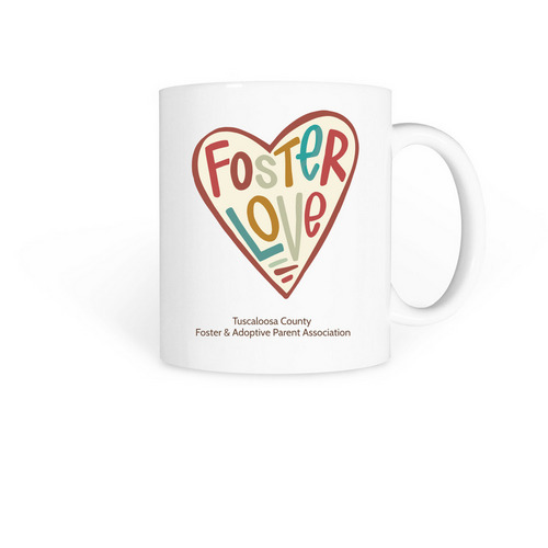 Foster Love Mug, a White Coffee Mug