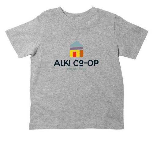 Alki Co-op Toddler Tee, a Heather Toddler Tee