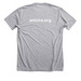 Helping pets be happier and healthier, a Athletic Heather Premium Unisex Tee (back-view)