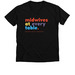 Midwives At Every Table V-Neck, a Solid Black Blend Premium V-Neck Tee