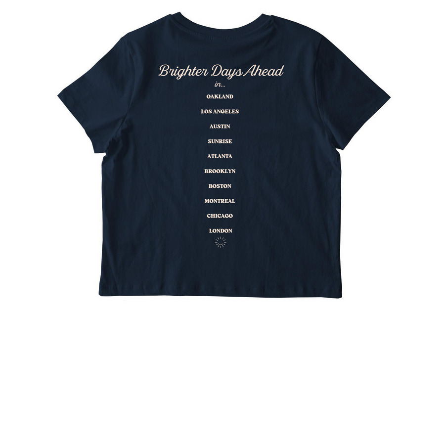 eternal sunshine tour collection, a French Navy Stanley/Stella Women?s Stella Muser Tee (back-view)