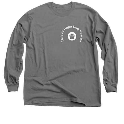 Tails of Hope Long sleeve shirts, a Charcoal Classic Long Sleeve Tee