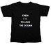 Kinda Chic, a Black Comfort Colors Unisex Tee