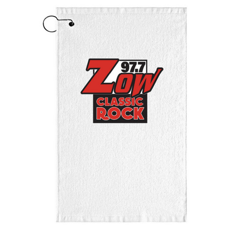 Golf Towel, a White Golf Towel