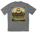 Peoria feeds Peoria, a Grey Concrete Heather Classic Performance Tee (back-view)