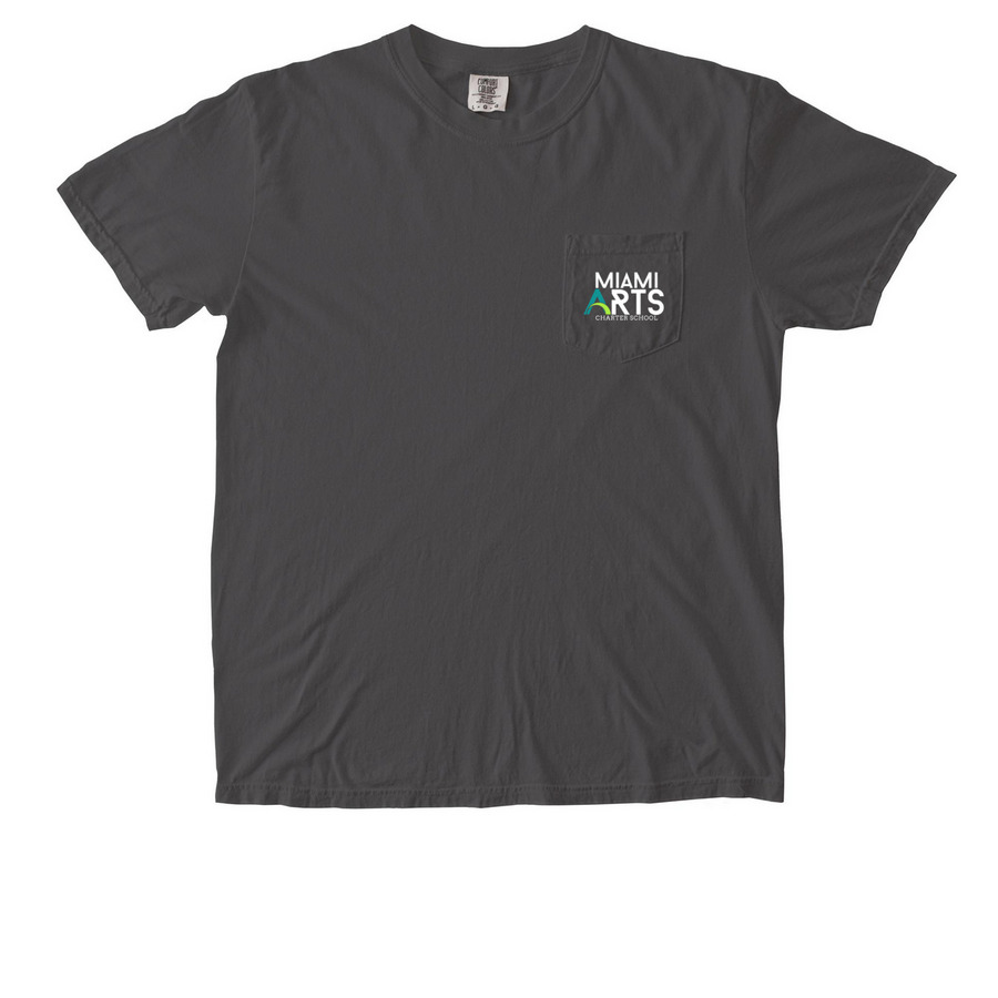 MAC Pocket Shirt, a Pepper Comfort Colors Pocket Tee