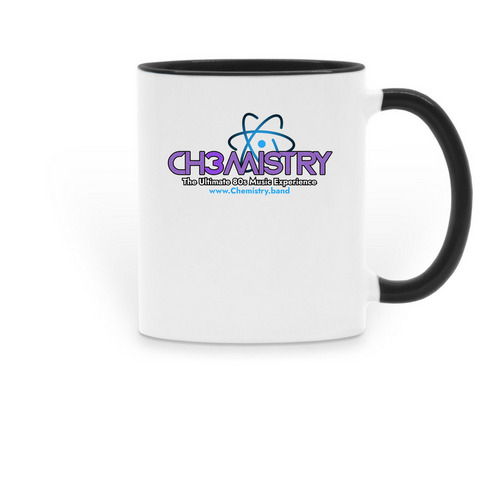 Mugs, a Black Two-Tone Ceramic Mug