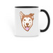 Nitro Man Mug, a Black Two-Tone Ceramic Mug