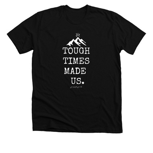 ?Tough times? Collection, a Solid Black Blend Premium Unisex Tee