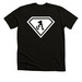 Humane Heroes, a Solid Black Blend Premium Unisex Tee