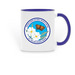 Antioch Dunes NWR Mug, a Dark Blue Two-Tone Ceramic Mug