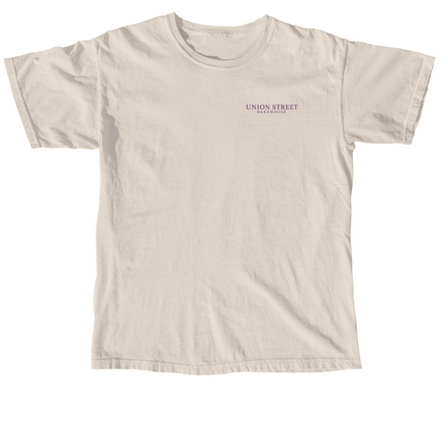 Union Street Bakehouse - Baked With Love, a Ivory Comfort Colors Unisex Tee
