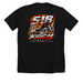 Full Throttle - Regular&nbsp;, a Solid Black Blend Premium Unisex Tee (back-view)
