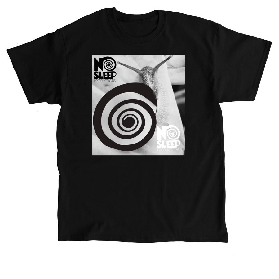 No sleep snail, a Black Classic Unisex Tee