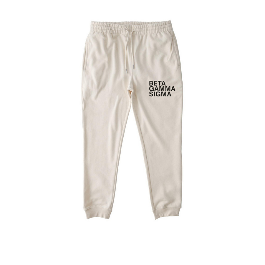 Bold BGS Pants, a Natural Raw Stanley/Stella Unisex Flyer Jogger