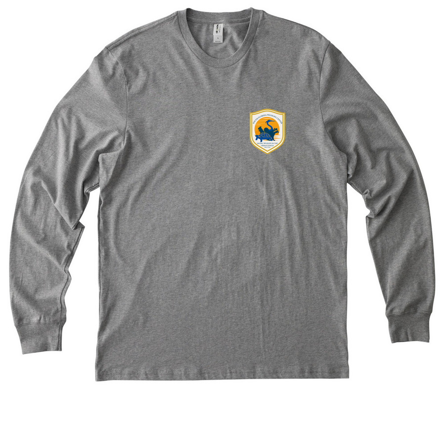Urban Jungle Collection, a Granite Grey Heather Allmade Organic Cotton Long Sleeve Tee