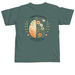 Rooted in Recovery, a Blue Spruce Comfort Colors Unisex Tee (back-view)