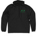 KCI Windbreaker Swag, a Black Quarter-Zip Windbreaker