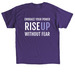 DVSC 50th Anniversary, a Purple Classic Unisex Tee (back-view)