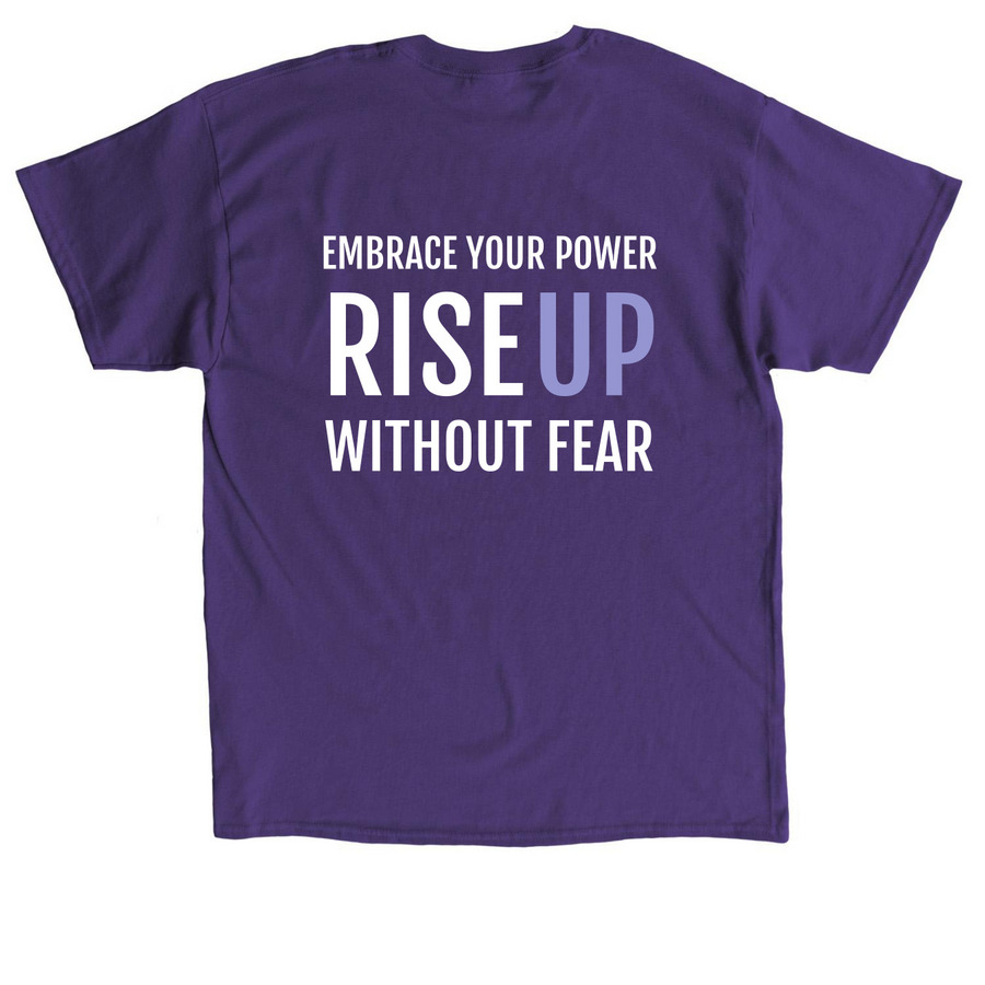 DVSC 50th Anniversary, a Purple Classic Unisex Tee (back-view)
