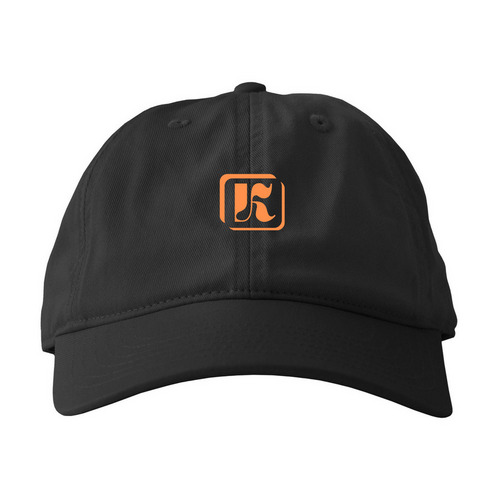 Kazoo Icon Hat, a Black Printed Eco Baseball Cap