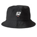 Bobby Hattaway Hat, a Black Printed Bucket Hat