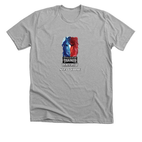 Chloe and SELA, a Athletic Heather Premium Unisex Tee