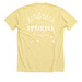 Dayspring arch, a Heather Yellow Gold Premium Unisex Tee (back-view)