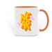 NEAR Mug, a Orange Two-Tone Ceramic Mug