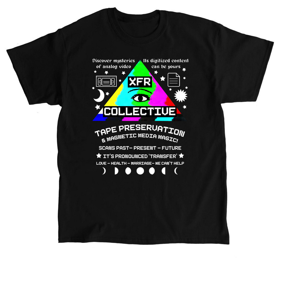 Magnetic Media Magic, a Black Classic Unisex Tee