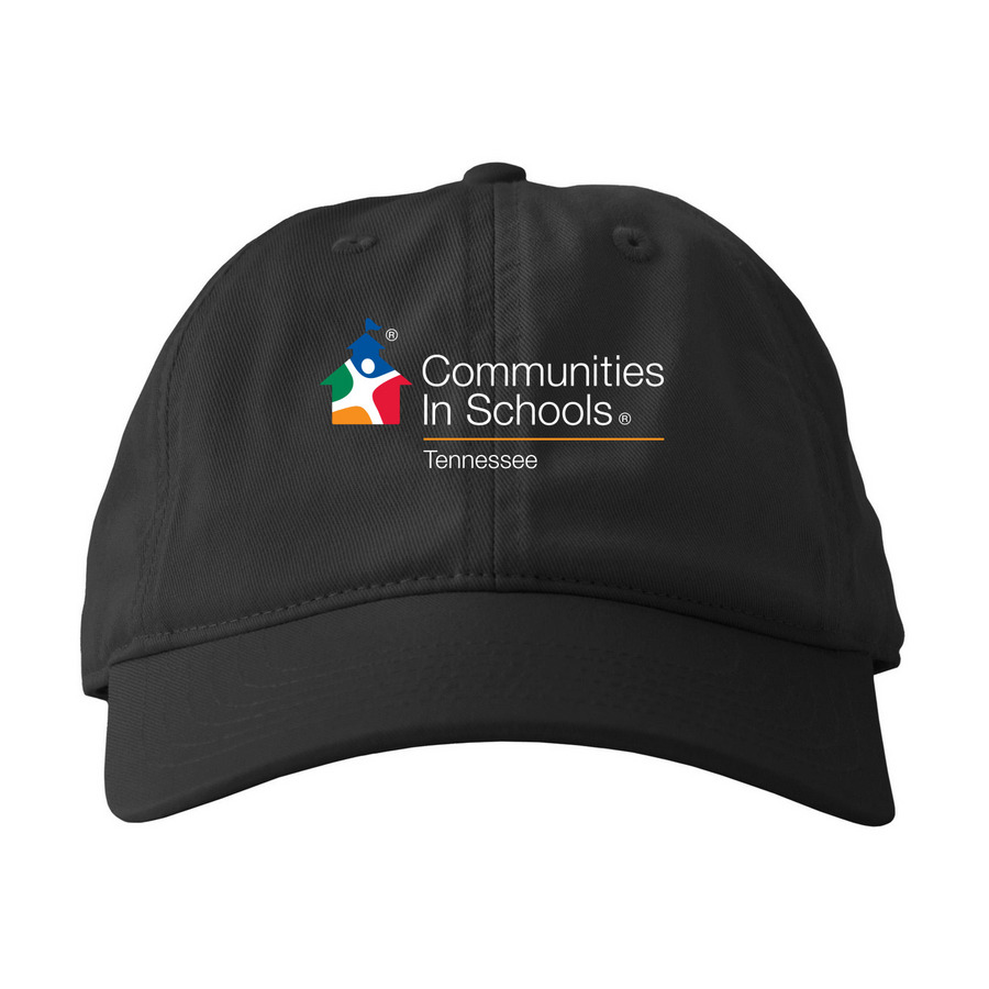 CISTN Hats, a Black Printed Eco Baseball Cap