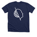 OHBM Brain Apparel, a Solid Navy Blend Premium Unisex Tee