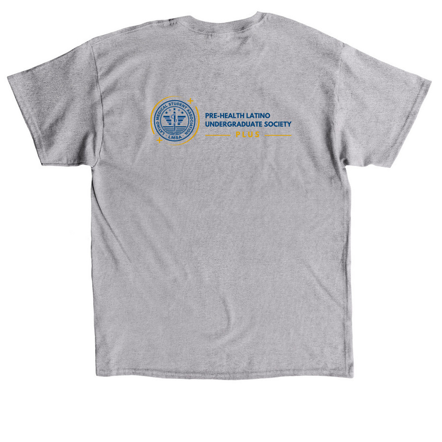 LMSA+ Shirts & Sweatshirts, a Sport Grey Classic Unisex Tee (back-view)