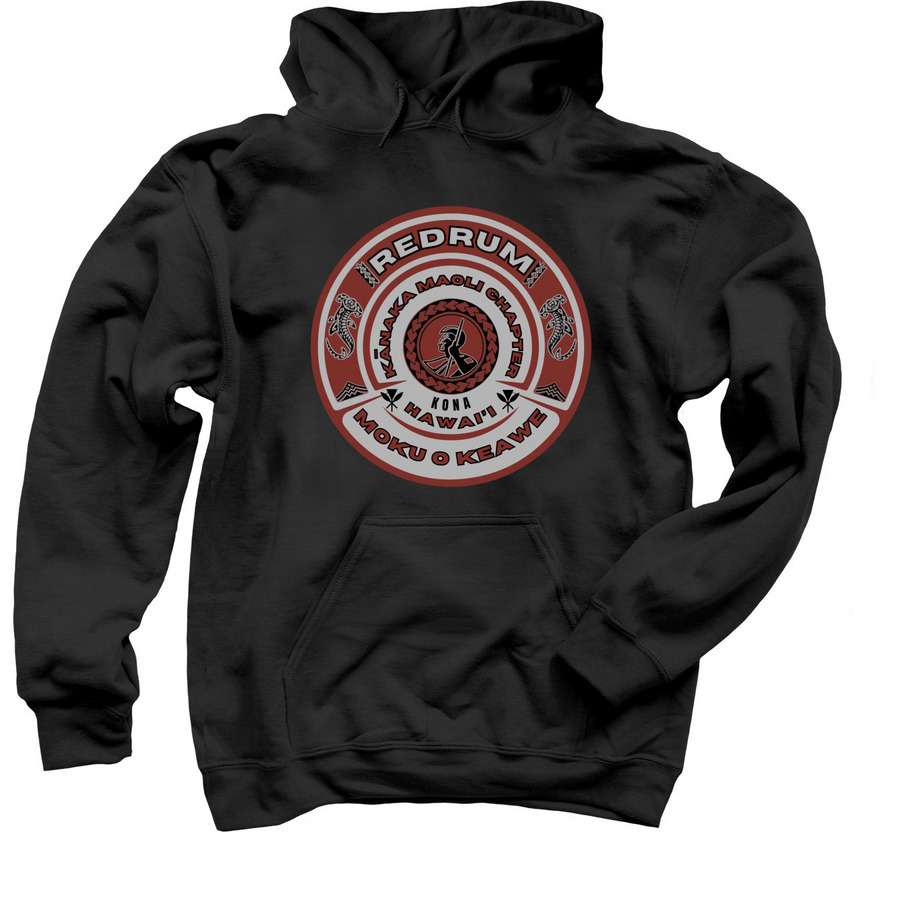 RedRum Mc Kona - Hoodies, a Black Pullover Hoodie