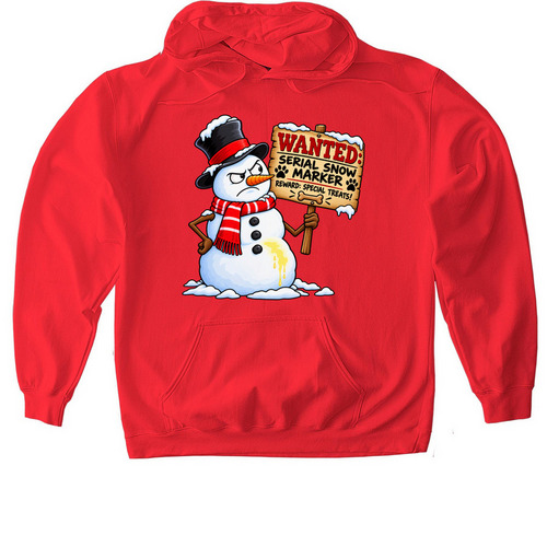 Snow You Don't!, a Red Gildan Softstyle Pullover Hoodie