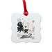 Merry Stinkmas!, a White Aluminum Square Ornament
