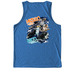 Mizuno-Balto 2026, a Azure Blue Allmade Eco Triblend Tank (back-view)