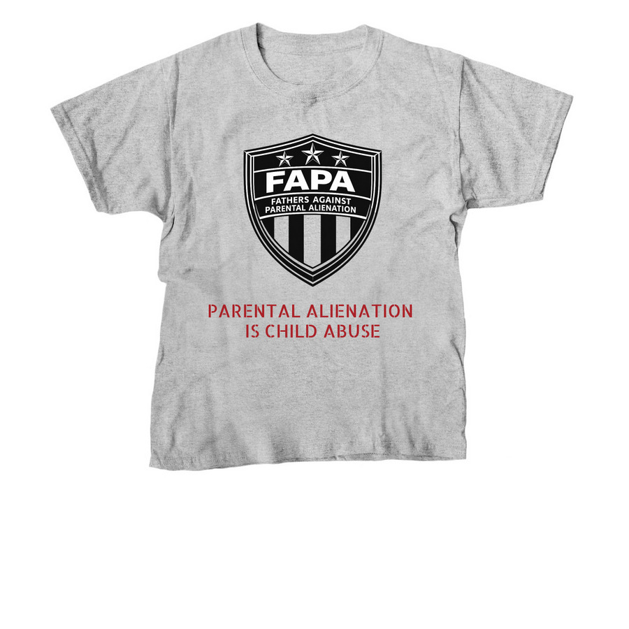 Parental Alienation, a Sport Grey Youth Unisex Tee