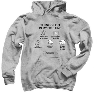 Free Time, a Sport Grey Pullover Hoodie