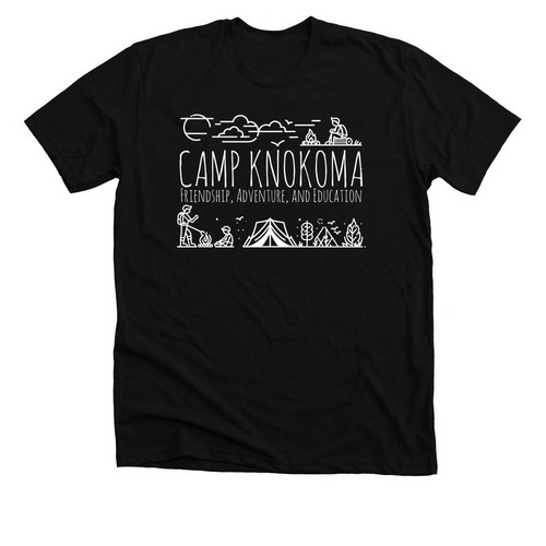 KnoKoma Adventure Time!, a Solid Black Blend Premium Unisex Tee