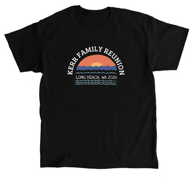 Anna's Kerr Family Reunion, a Black Classic Unisex Tee