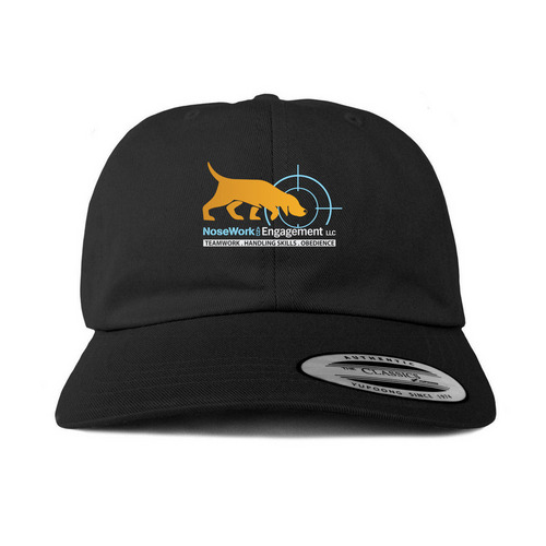 Nosework and Engagement - Hats, a Black Printed Classic Baseball Cap